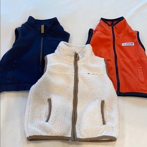 3x Carter’s Boys Vests